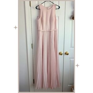 Azazie Blushing Pink Lindie Dress Size 10